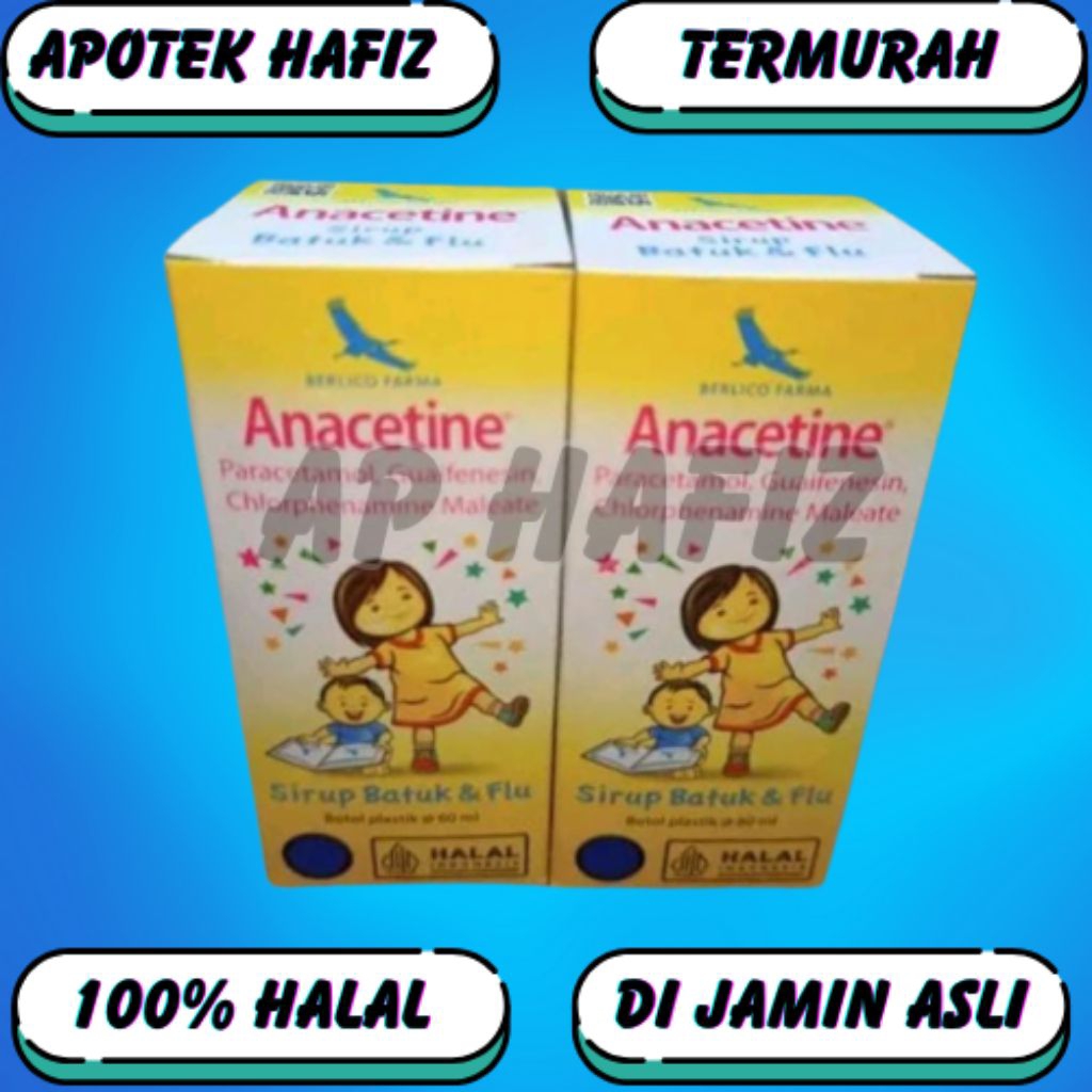 Jual ANACETIN SIRUP - 60 ML | Shopee Indonesia
