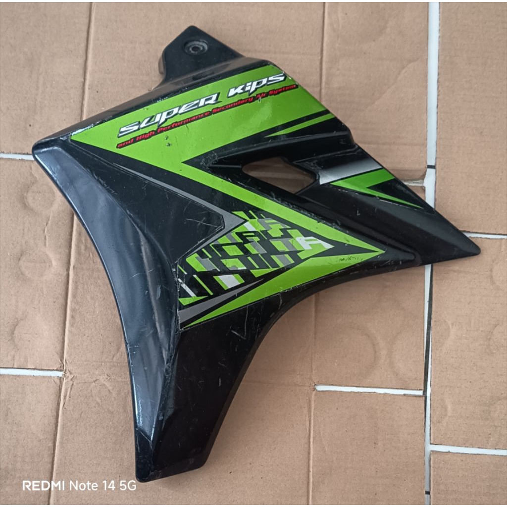 Jual cover sayap tanki kiri ninja r ninja s ss original second | Shopee ...