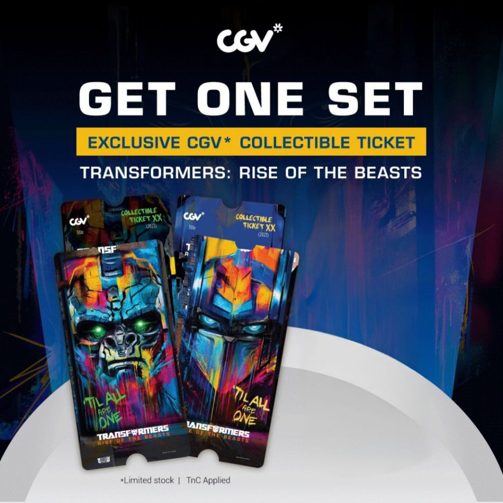 Jual Transformers: Rise Of The Beasts Collectible Ticket Set No. 20 ...