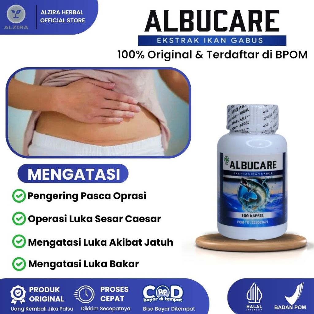Jual Obat Pengering Pasca Oprasi Operasi Luka Sesar Caesar - Albucare ...