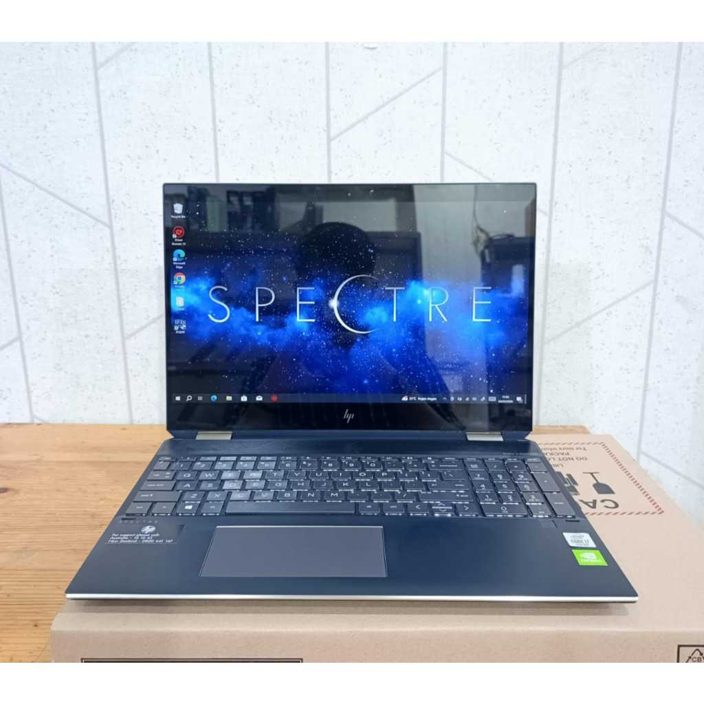 Jual HP Spectre X360 15 - df0001TX, Core i7-10510U, Ram 16/1Tera