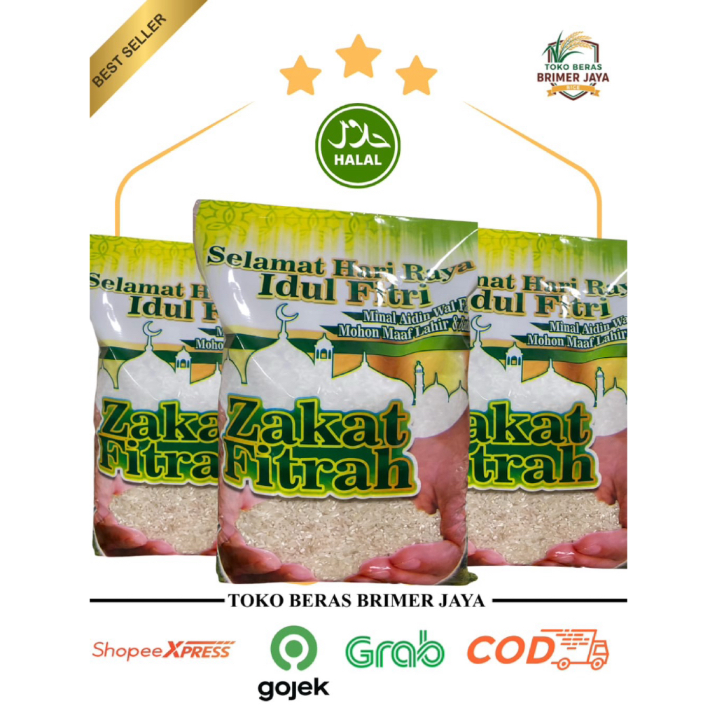 Jual beras fitrah 3,5 liter | Shopee Indonesia