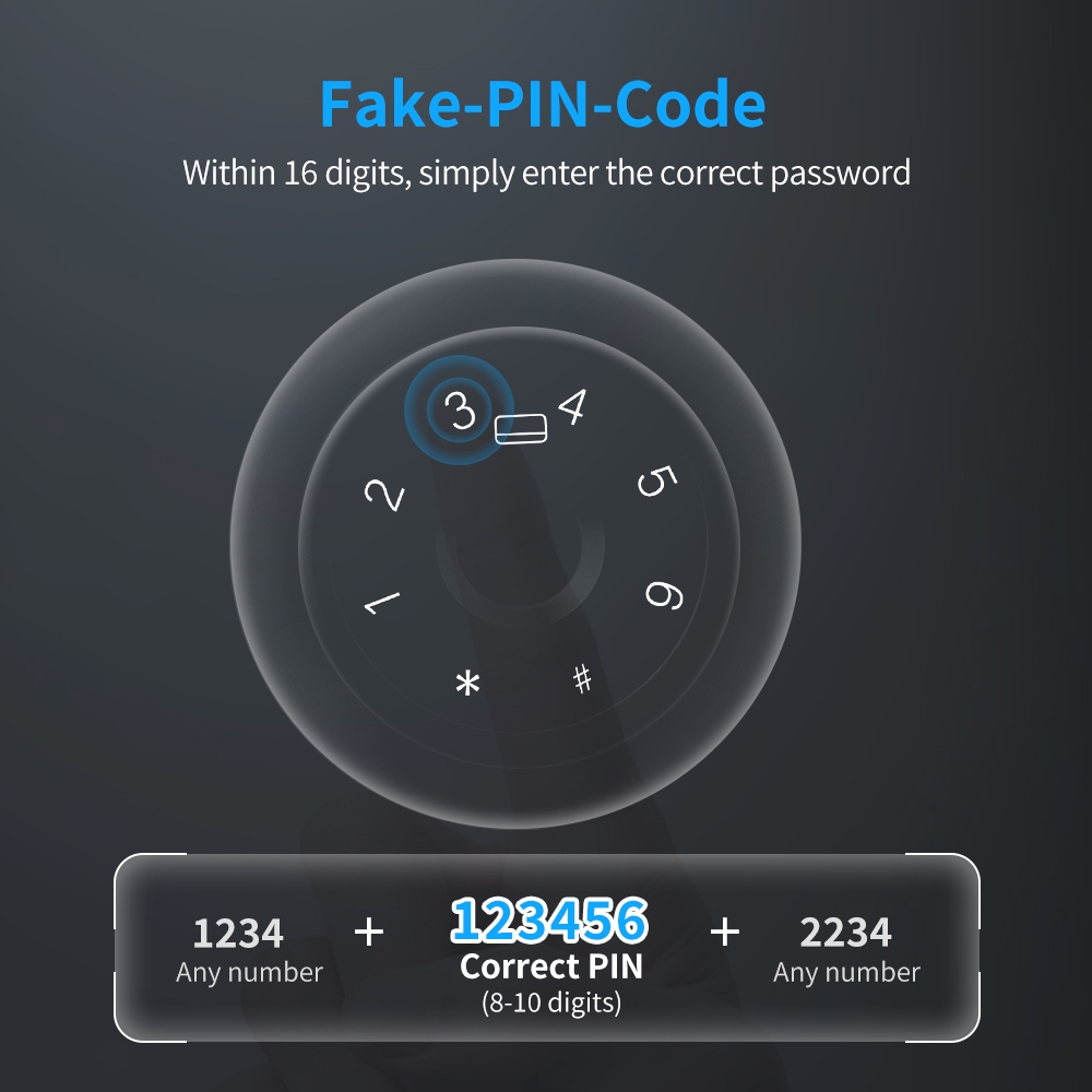 Jual Kunci Pintu Rumah Smart Lock Kunci pintu elektronik aluminium ...