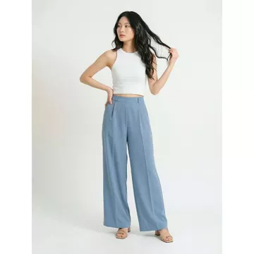 LEENBENKA Celana Kulot Loose Pants Wanita Lorenza Long Kulot 7377