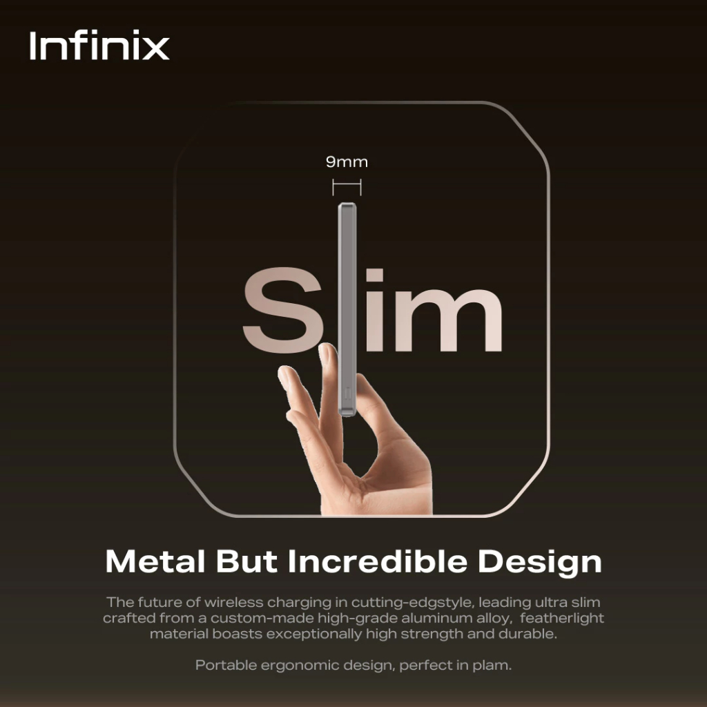 Jual Infinix Magpower 5 | Power Bank Infinix XP06 5000mAh Wireless ...