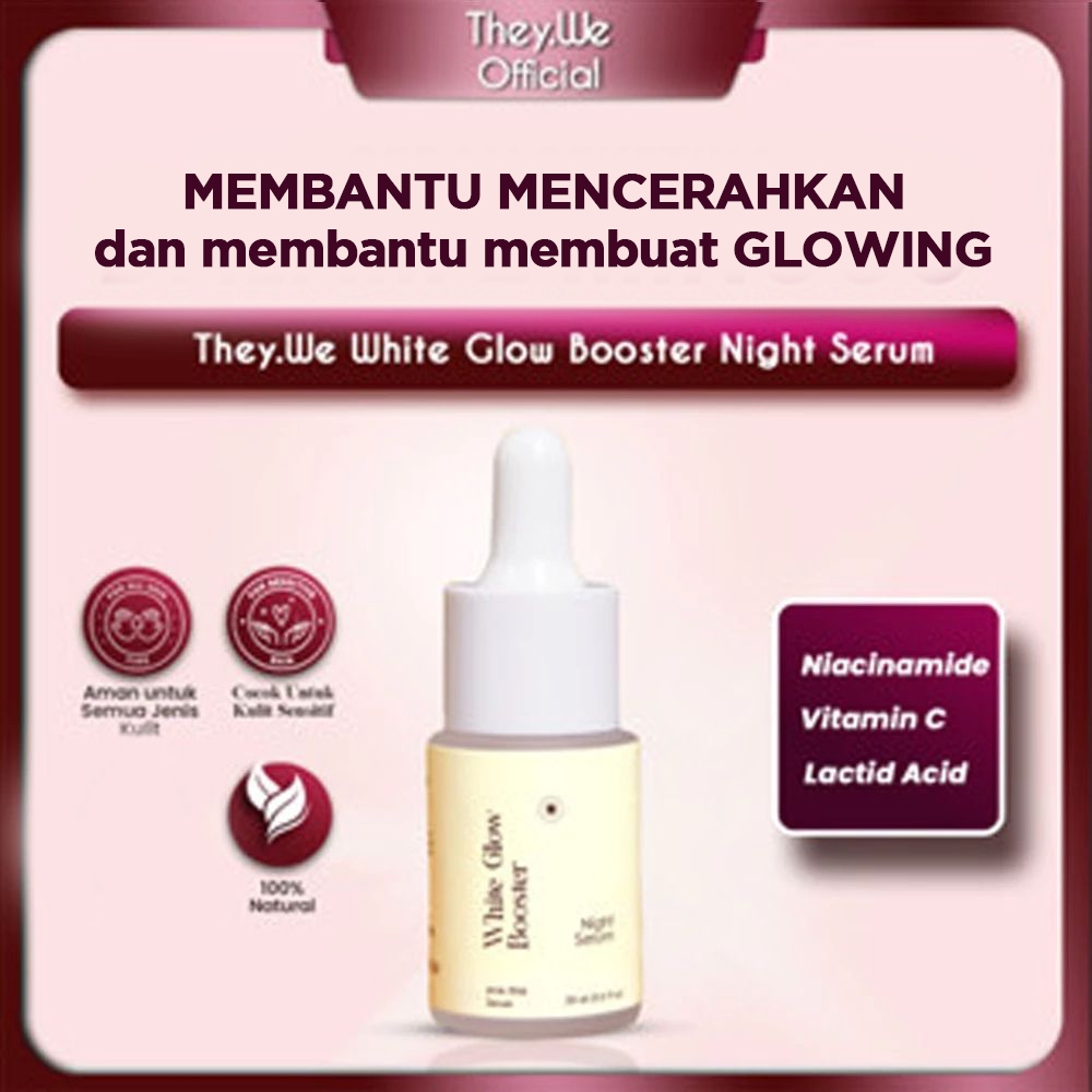 They.We Peeling Serum Eksfoliasi Wajah Mencerahkan Angkat Sel Kulit Mati - Kulit Wajah Exfoliating