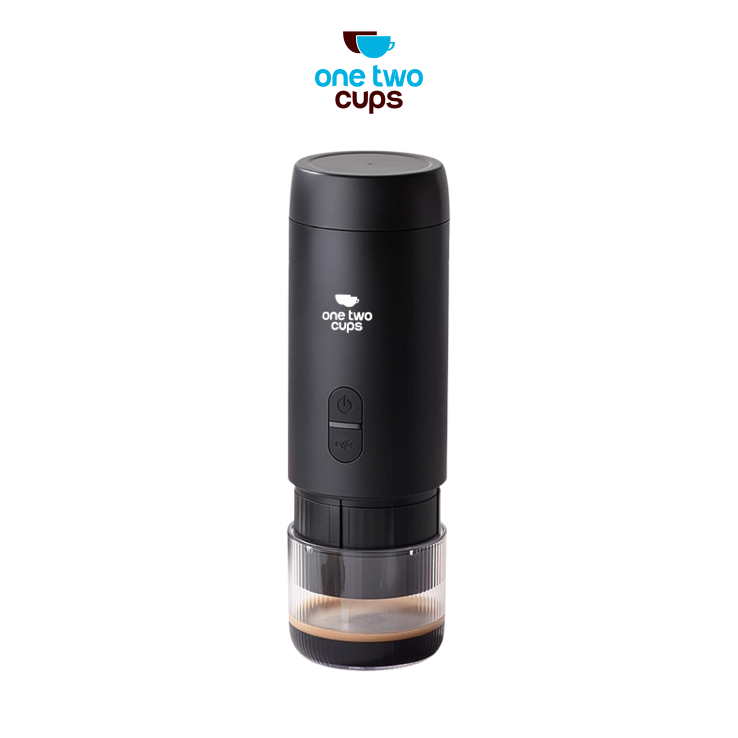 Jual One Two Cups Portable Coffee Maker 2in1 Mini Espresso Electric 20 ...