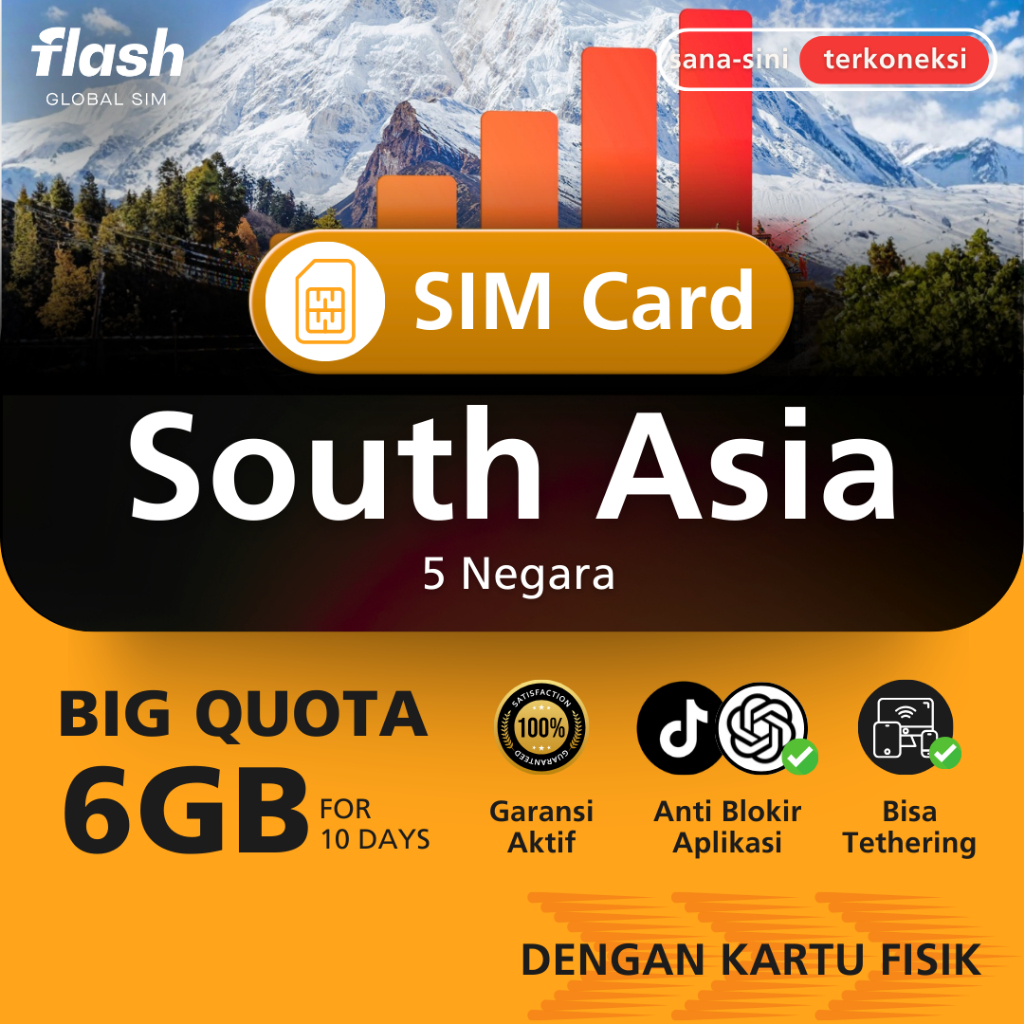 Jual Flash SIM Card India, Sri Lanka, Bangladesh, Nepal & Pakistan ...