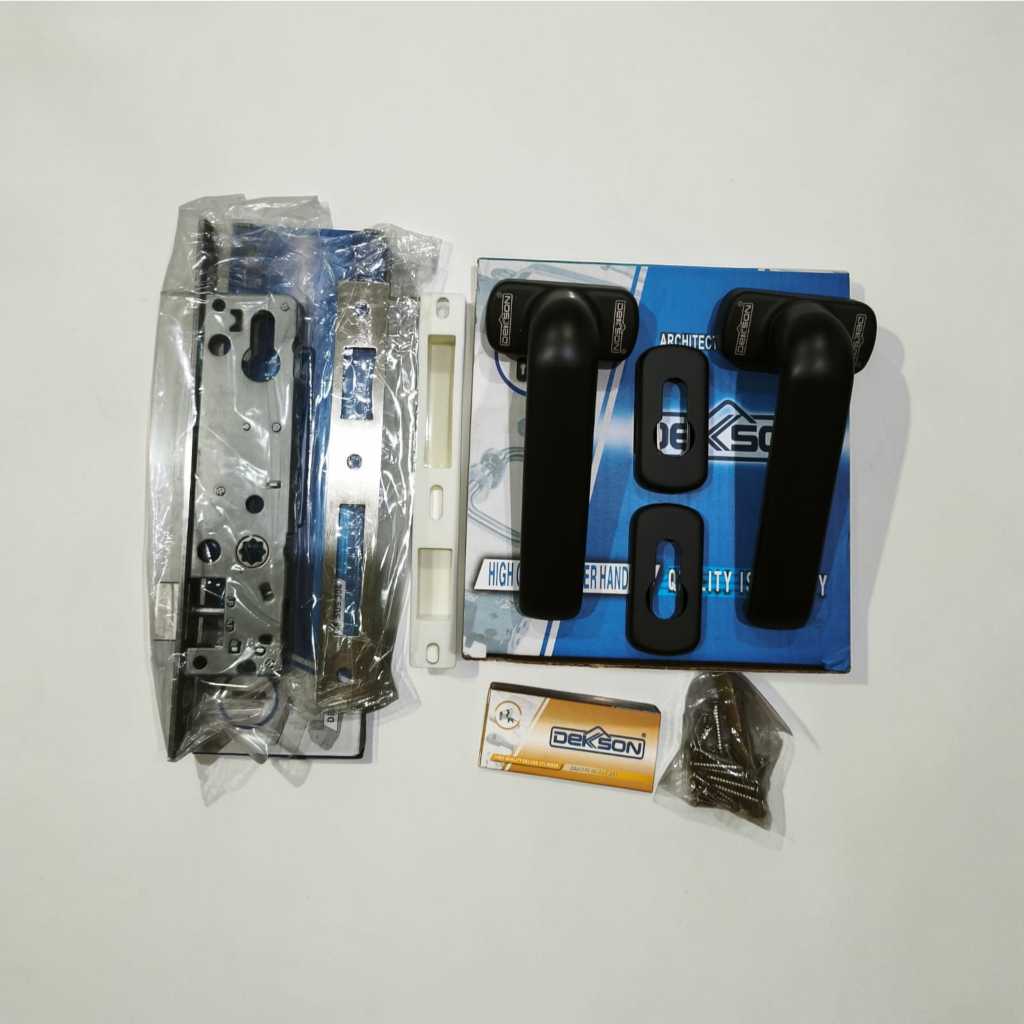 Jual Full Set Lever Handle DEKSON LHR 0816 + Mortise Lock | Set Handle ...