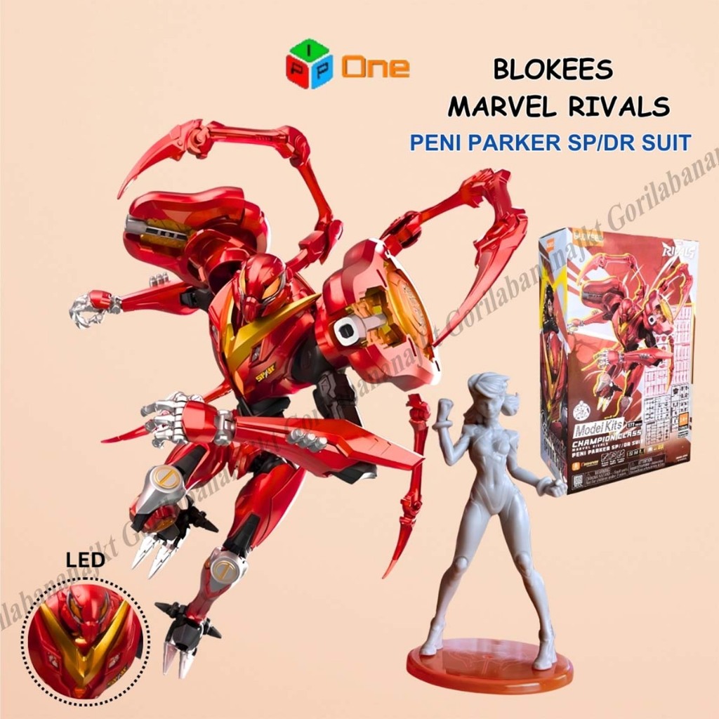 Jual Blokees Marvel Rivals Champion Class Peni Parker Dr Suit CC09 ...