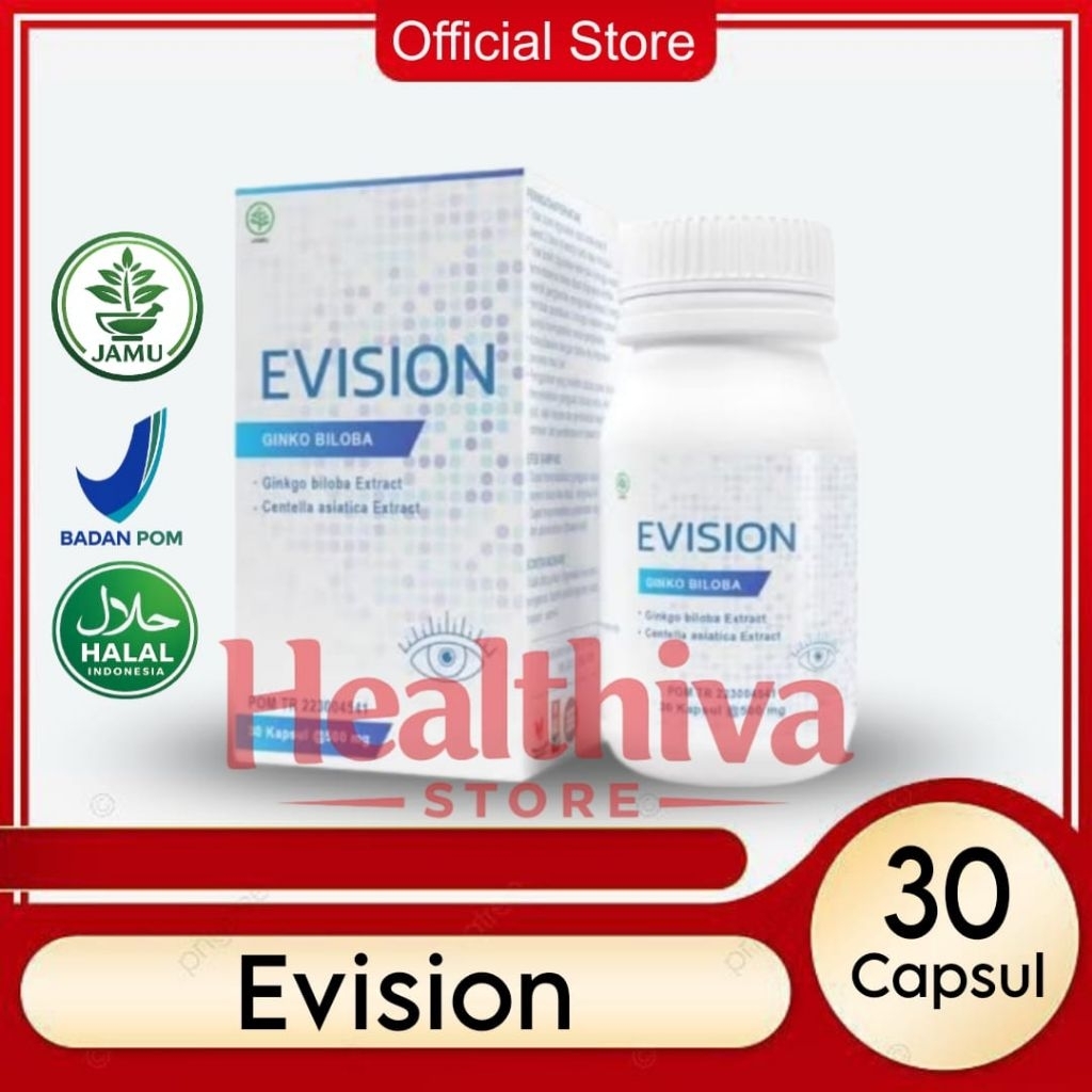 Jual Evision Asli Obat Mata Super Ampuh Original Resmi Bpom | Shopee ...