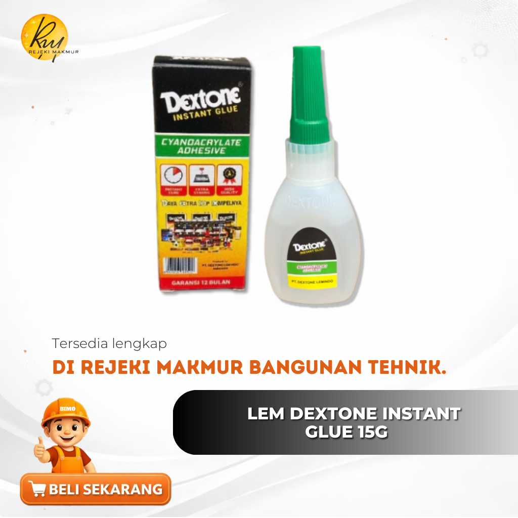 Jual ( 1 DOS ) Lem dextone Tetes/Lem serbaguna/Lem Instan Dextone/Super ...