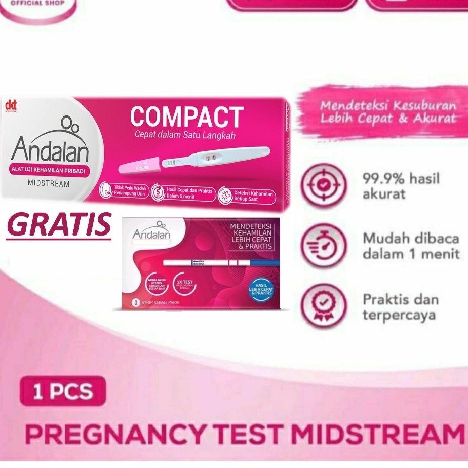 Jual [BUY 1 GET 1] Andalan Midstream GRATIS Andalan Strip - Alat Tes ...