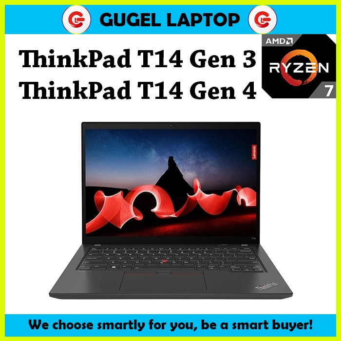 Jual ThinkPad T14 Gen 4 Ryzen / Thinkpad T14 Gen 3 ryzen / thinkpad T14 ...