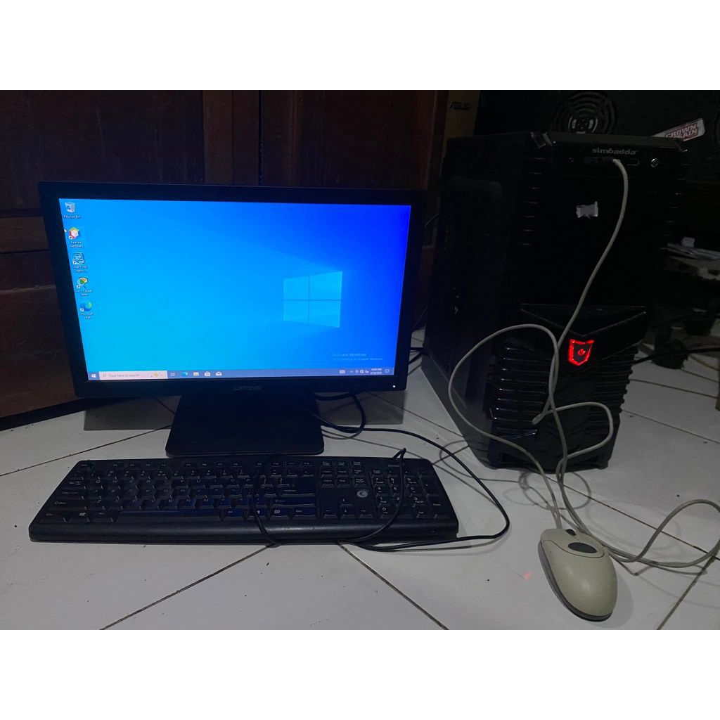 Jual PC Full Set Gaming Ram 8Gb/500Gb Full Set Cocok Buat Gaming/Office ...