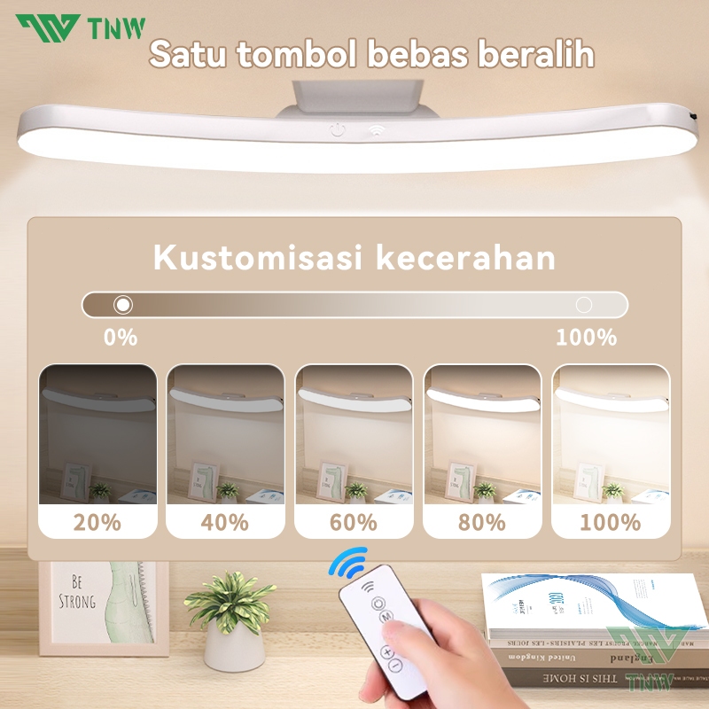 Jual TNW HL4 Lampu LED Magnet Remote Dinding Rechargable USB Emergency ...