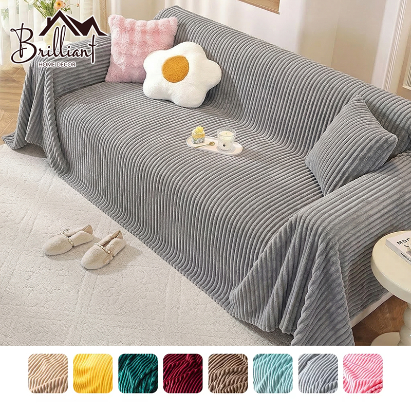 Jual Selimut Sofa Rabbit Thermal Blanket Soft Blanket Selimut Bulu ...