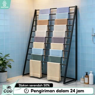 Jual Ladder Hanger Tangga Besi Rak Gantungan Sejadah Rak Tangga Jemuran ...