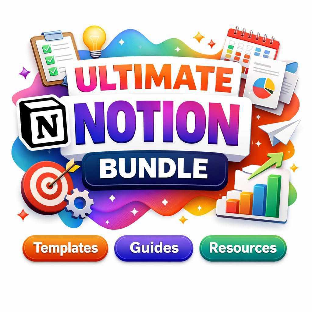 Jual Ultimate Notion Bundle / Paket Lengkap Template Nation Serbaguna ...