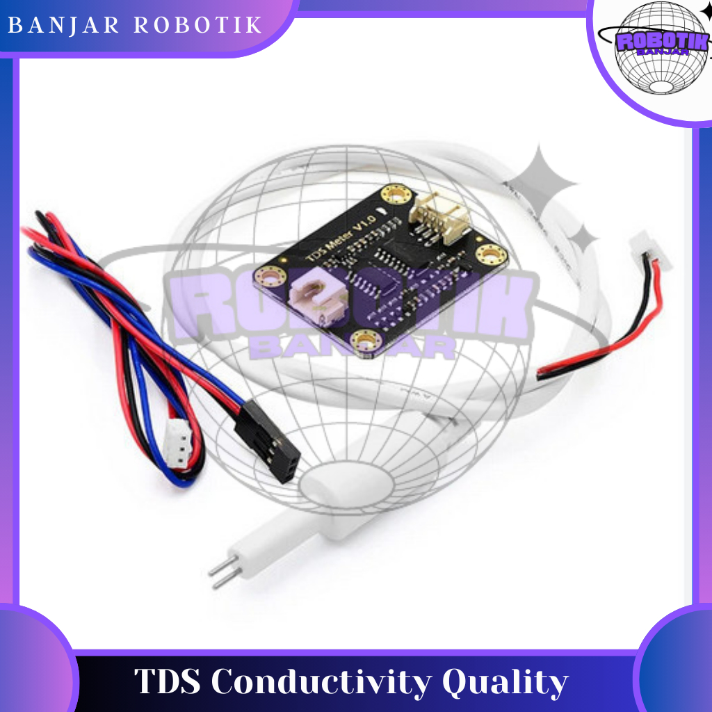 Jual TDS Conductivity Quality Meter & Sensor V1.0 Module | Shopee Indonesia