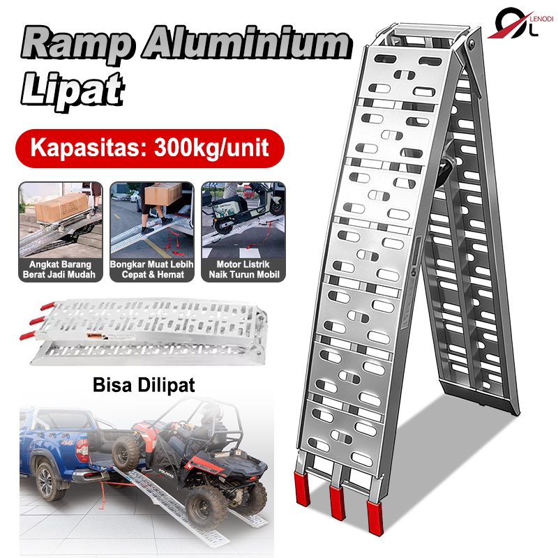 Jual Ramp Aluminium Lipat/Tangga Tanjakan Motor/Tangga Tanjakan Motor ...