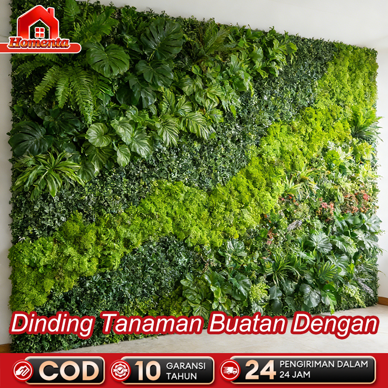 Jual Homenta Rumput Sintetis /Daun Rambat Plastik /Daun Rambat/vertical ...