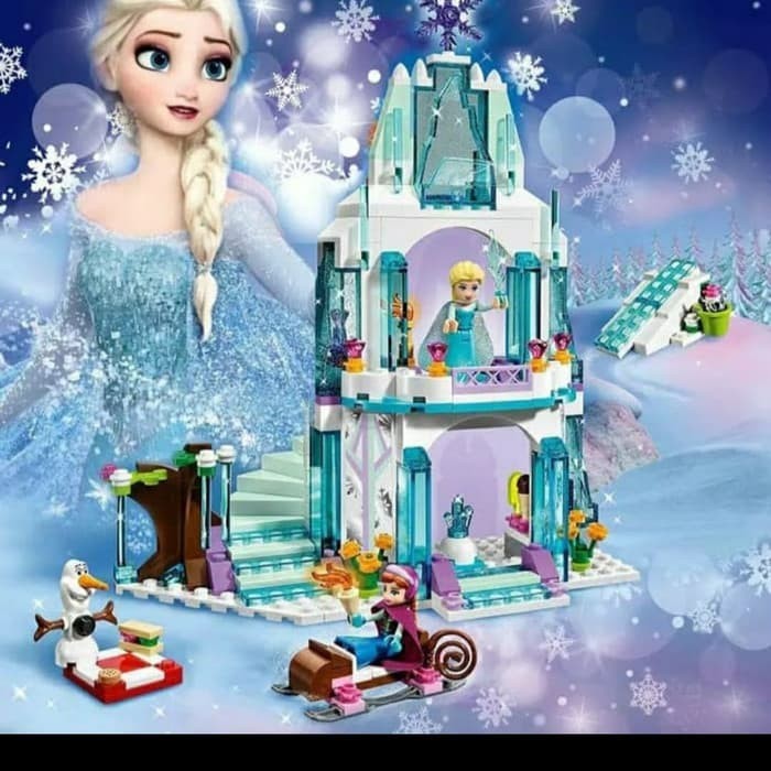 Jual Brick / Building Block MG 122 Princess Elsa Frozen Castle ( Istana ...