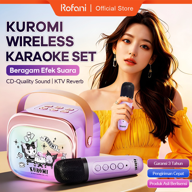 Rofani K12 Pro Bluetooth Karaoke Speaker 3Yr Warranty