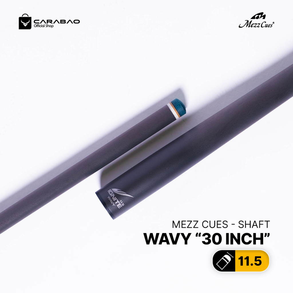 Jual Shaft Mezz Ignite 11.5 Wavy 30 inch - Shaft Stick Billiard