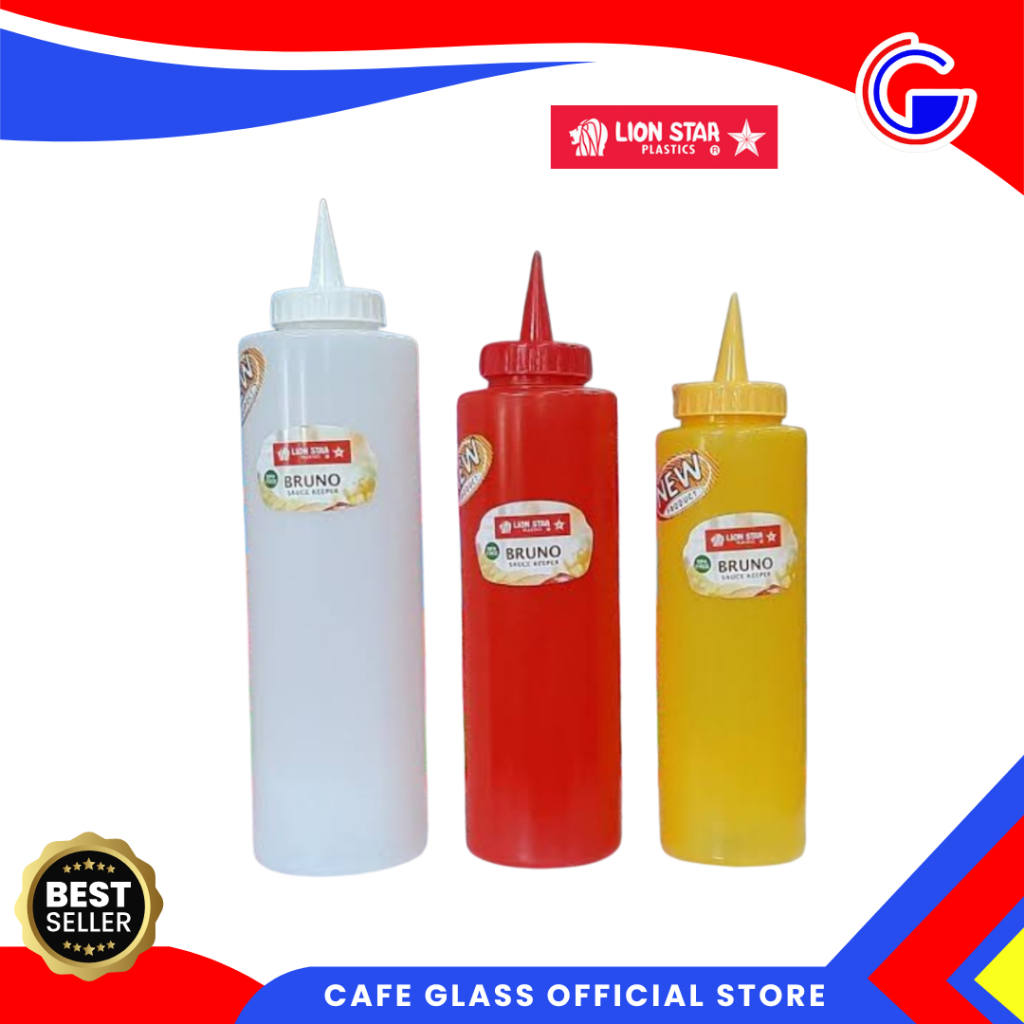 Botol Saus-Botol Kecap-Bruno Sauce Keeper-Lion Star