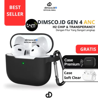 [GARANSI 1 TAHUN] TWS Bluetooth Gen 4 ANC Wireless Charging