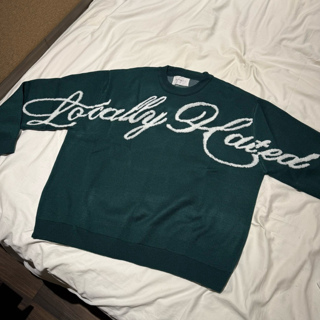 Jual Praedae Studio - Ether Knitwear Dark Green | Shopee Indonesia