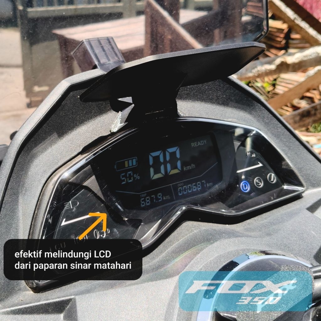 Jual Fox350 Pelindung spedometer - speedometer Polytron fox 350 ...