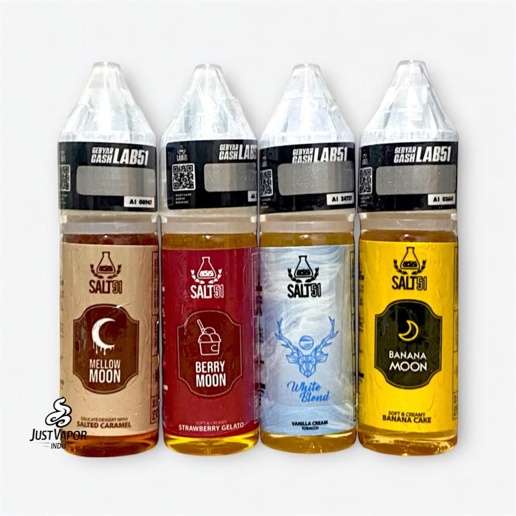 Jual SALT51 by LAB51 - 25MG Saltnic 15ML | Banana Cake, Strawberry ...