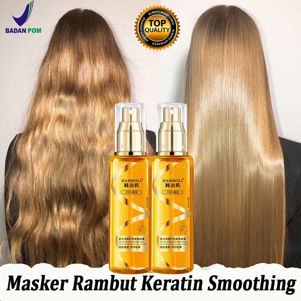 Jual 100ml Hair Vitamin Rambut Kering Hair Serum Spray Hair Moroccan ...