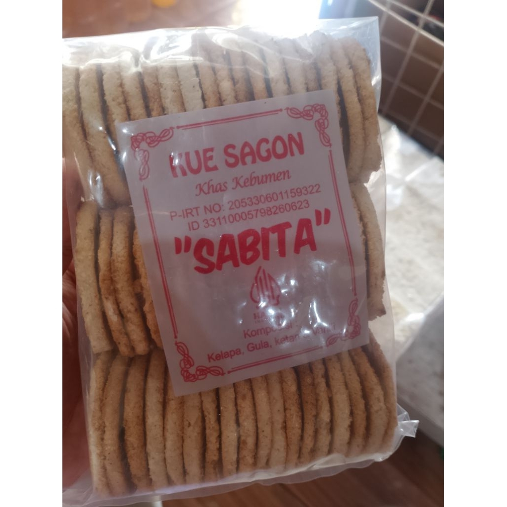 Jual Kue sagon sabita khas kebumen,oleh oleh ,cemilan,kue jadil khas ...