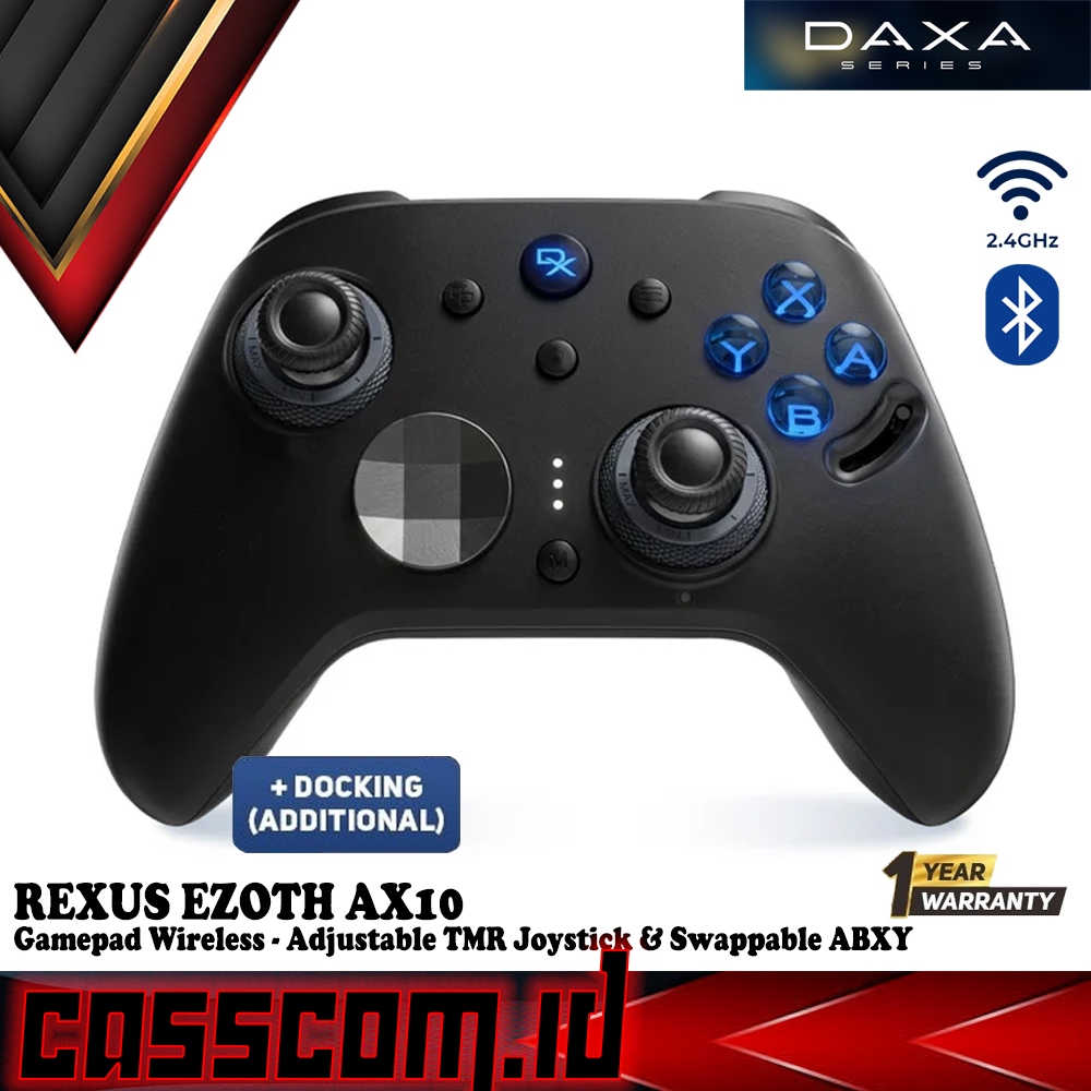Jual Rexus Daxa Ezoth AX10 Gamepad Wireless Gaming Controller ...
