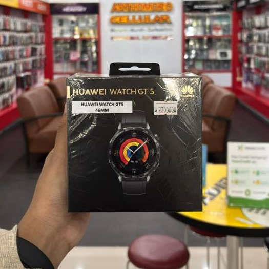 Jual (HANDPHONE SECOND) HUAWEI WATCH GT5 46MM BLACK - TIDAK GARANSI ...