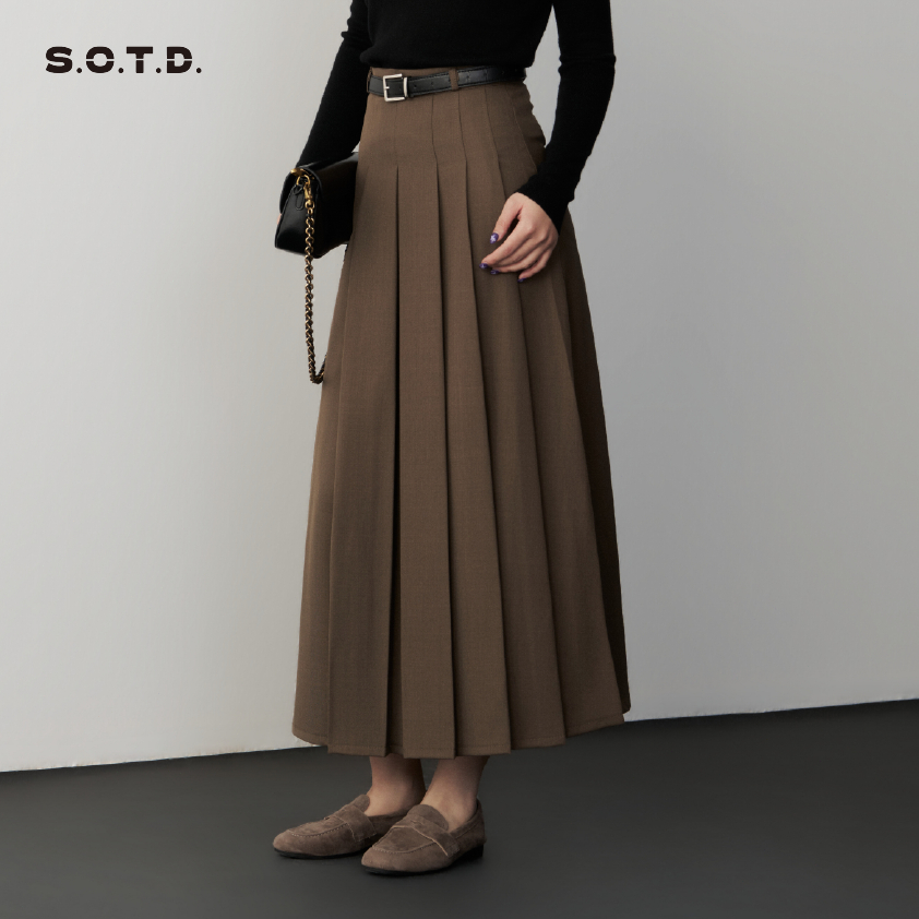 S.O.T.D. Rok Panjang Maxi Wanita - Rok Flare Wanita - Rok…