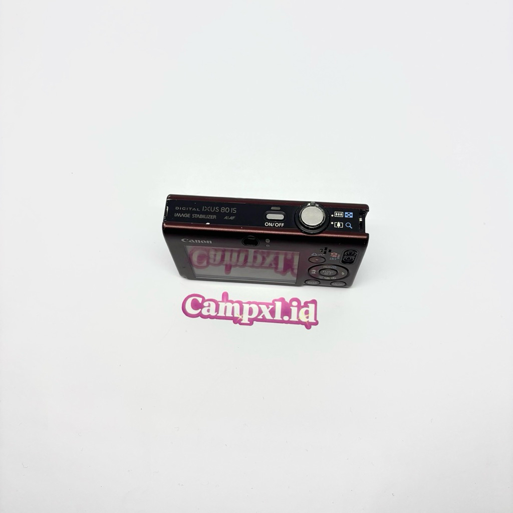 Jual Kamera Digital | Kamera Pocket | Camdig Canon Ixus 80 is | Shopee ...