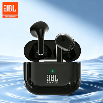 JBL Phantom TWS Earphone Nirkabel Asli Headphone 5.3 9D Stereo Suara Headset Olahraga HIFI