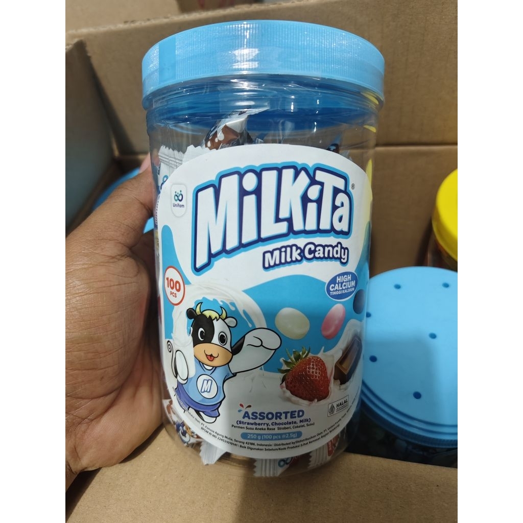 Jual Permen Susu Milkita 100 Pcs - Assorted Rasa, Milk Candy, Susu ...