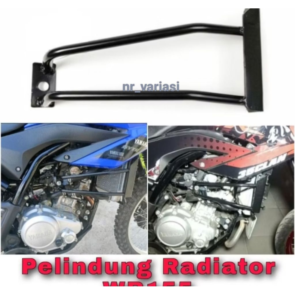 Jual Kover Cover Radiator Wr155 / Pengaman Radiator WR 155 Besi tebal ...