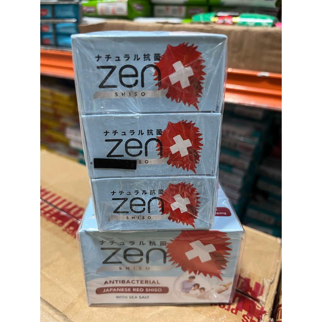Jual Sabun Mandi Antibakteri Zen Shiso & Echinacea 3x 70g - Aroma Alami ...