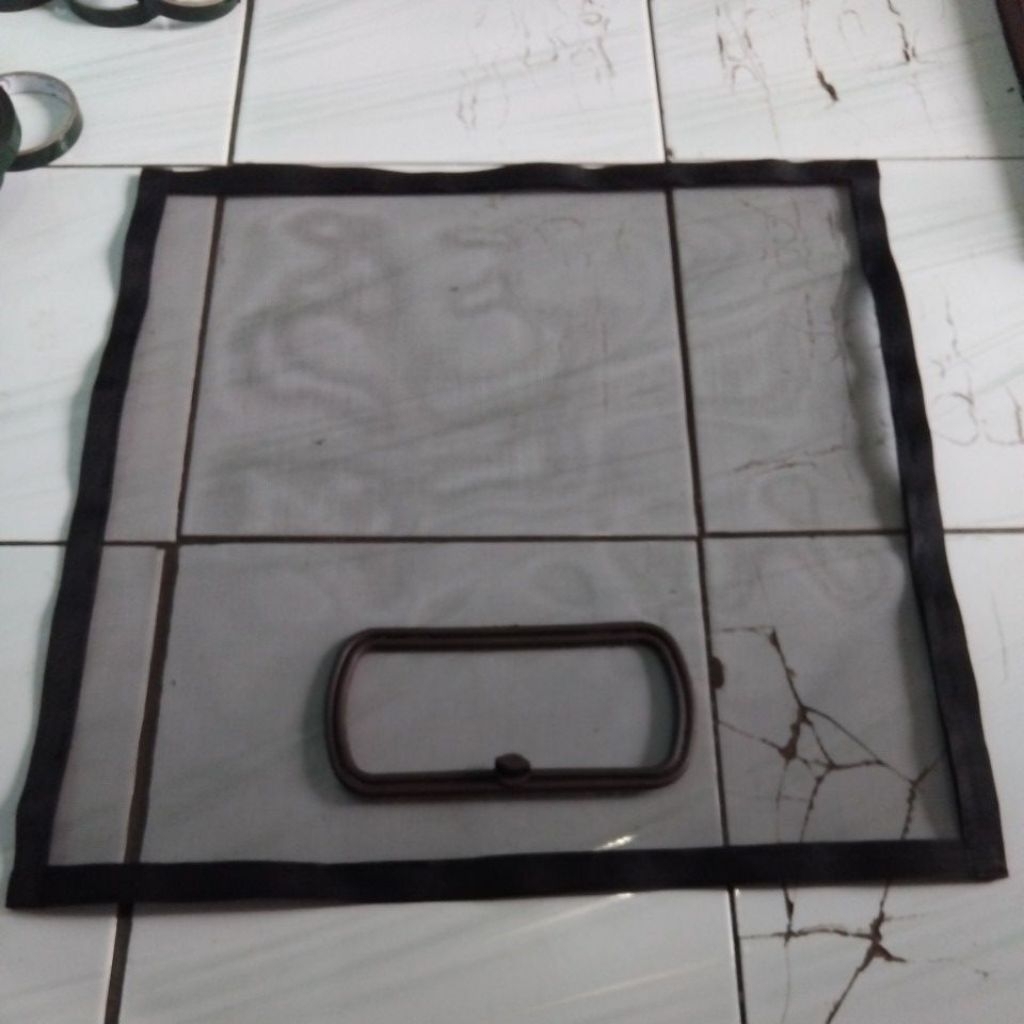 jaring nyamuk jendela / kasa nyamuk penutup jendela custom ukuran frame perekat velcro bisa di lepas cuci