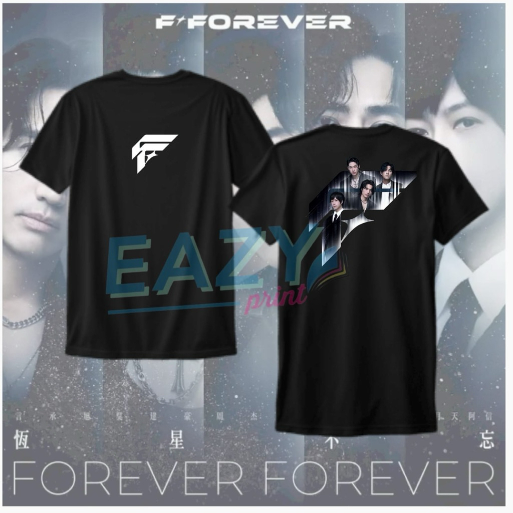 Jual KAOS F FOREVER F4 FFOREVER JERRY YAN VANNES WU VIC ZHOU ASHIN ...
