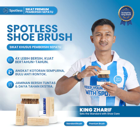 Spotless Premium Brush sikat khusus sepatu