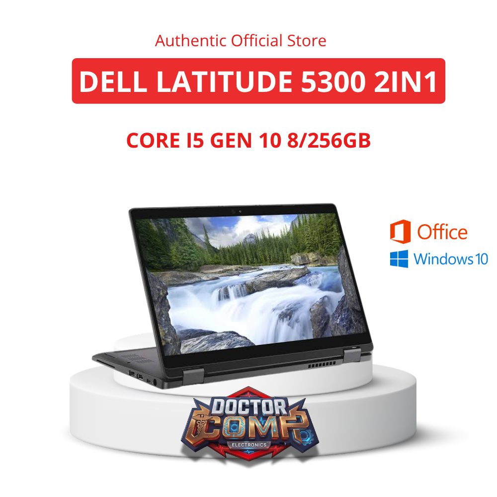 Jual Baut Dell Latitude 5300 2IN1 Core I5 Gen 10 8/256Laptop Second ...