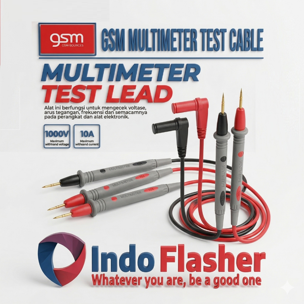 Jual GSM Multimeter Test Cable for Multimeter Kabel Multimeter | Shopee ...
