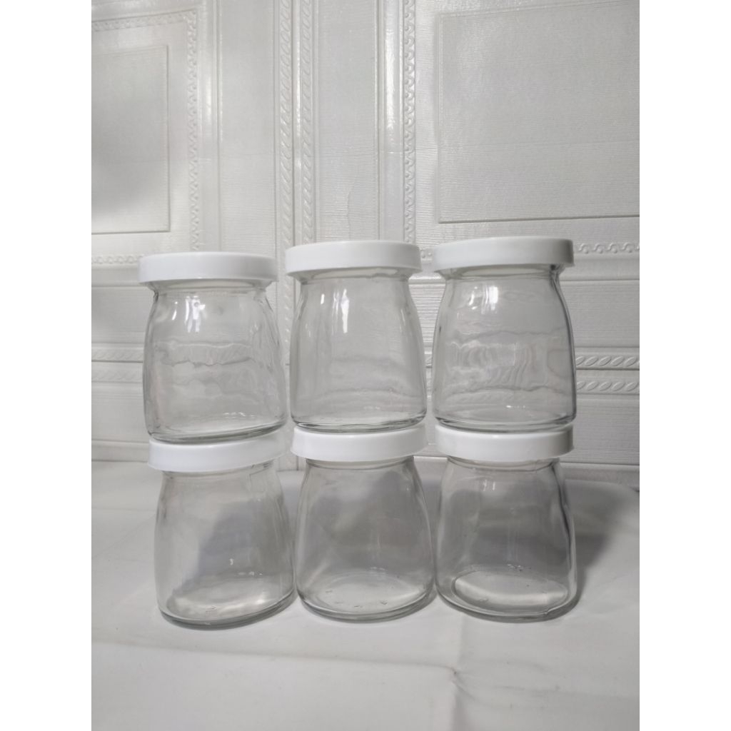 Jual GELAS PUDDING 6 PCS | TEMPAT BUMBU | JAR MINI | GELAS MINI ...